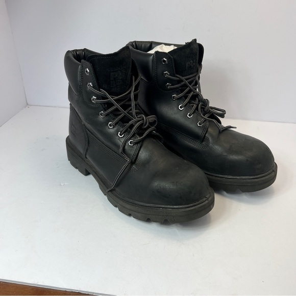 Timberland PRO Mens Sawhorse 6" Composite Safety Toe Black Size 11.5M - Picture 1 of 12